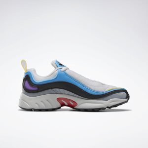 Reebok Daytona DMX Turnschuhe Damen - Grau/Blau/Schwarz/Grau - DE 406-BNX